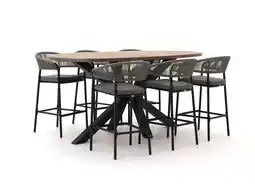 Kees Smit Bellagio Nova Siri/ROUGH-Y Ellips 240cm barset 7-delig aanbieding