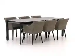 Kees Smit Manifesto Matese/Sestino 220cm dining tuinset 7-delig aanbieding