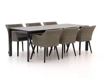 Kees Smit Manifesto Matese/Sestino 220cm dining tuinset 7-delig aanbieding