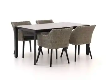 Kees Smit Manifesto Matese/Sestino 160cm dining tuinset 5-delig aanbieding