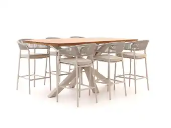 Kees Smit Bellagio Nova Siri/Induno Deens Ovaal 220cm barset 7-delig aanbieding