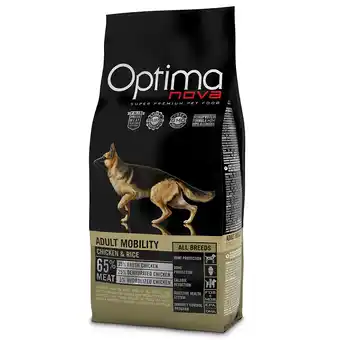 Zooplus 2x12kg nova Adult Mobiliteit Kip & Rijst Optima Hondenvoer aanbieding