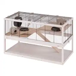 Zooplus Ferplast hamsterkooi Domster 100 100x50x61cm voor kleine dieren aanbieding