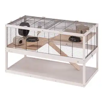 Zooplus Ferplast hamsterkooi Domster 100 100x50x61cm voor kleine dieren aanbieding