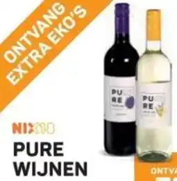 Ekoplaza Pure wijnen aanbieding