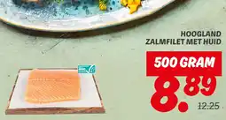 Dekamarkt Hoogland zalmfilet met huid aanbieding