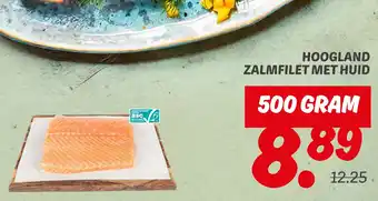 Dekamarkt Hoogland zalmfilet met huid aanbieding