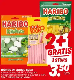 Dekamarkt Haribo of look o look aanbieding