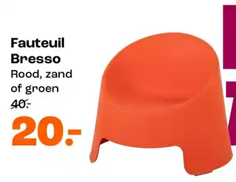 Kwantum Fauteuil Bresso aanbieding