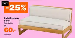 Kwantum Palletkussen Bardi aanbieding