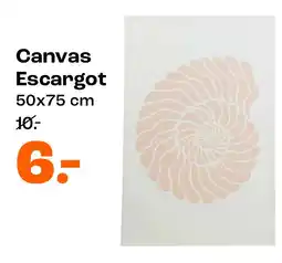 Kwantum Canvas Escargot aanbieding