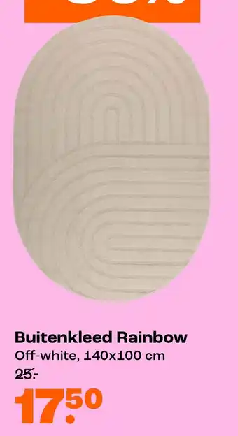 Kwantum Buitenkleed Rainbow aanbieding