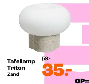 Kwantum Tafellamp Triton aanbieding