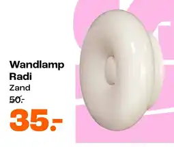Kwantum Wandlamp Radi aanbieding