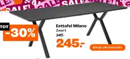 Kwantum Eettafel Milano aanbieding