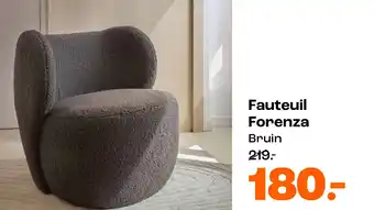 Kwantum Fauteuil Forenza aanbieding