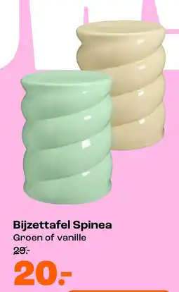 Kwantum Bijzettafel Spinea aanbieding