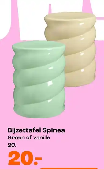 Kwantum Bijzettafel Spinea aanbieding
