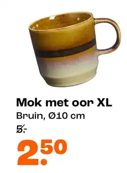 Kwantum Mok met oor XL aanbieding