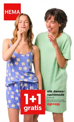 HEMA Alle dames nachtmode aanbieding