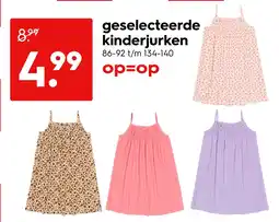 HEMA Geselecteerde kinderjurken aanbieding