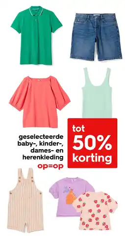 HEMA Geselecteerde baby, kinder, dames en herenkleding aanbieding