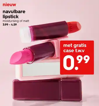 HEMA Navulbare lipstick aanbieding