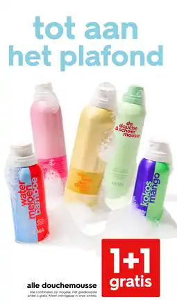 HEMA Alle douchemousse aanbieding