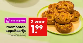 HEMA Roomboter appeltaartje aanbieding