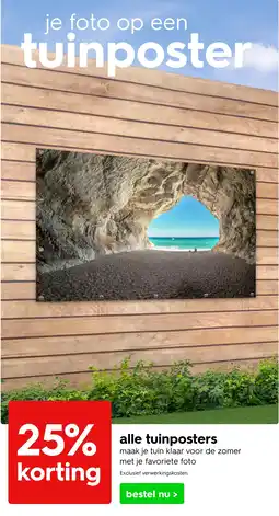 HEMA Alle tuinposters aanbieding