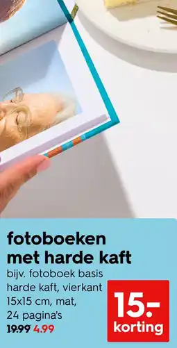 HEMA Fotoboeken met harde kaft aanbieding
