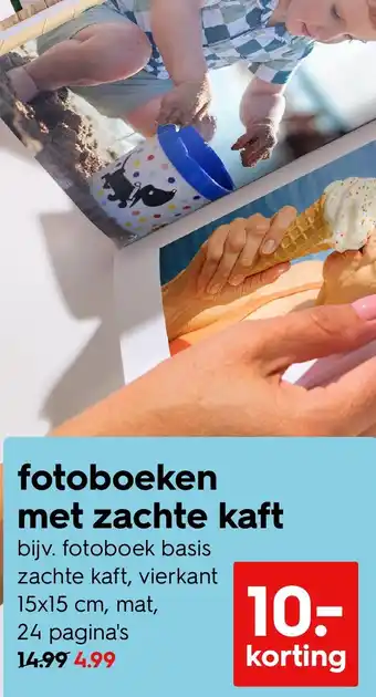 HEMA fotoboeken met zachte kaft aanbieding