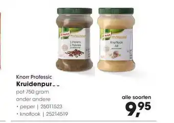 HANOS Knorr Professional Kruidenpuree 750g aanbieding