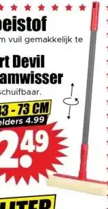 Dirk Dirt Devil raamwisser Uitschuifbaar. aanbieding