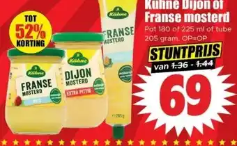 Dirk Franse mosterd aanbieding