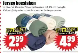 Dirk * Jersey hoeslaken aanbieding