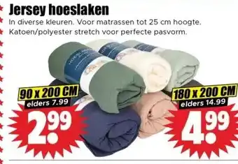 Dirk * Jersey hoeslaken aanbieding