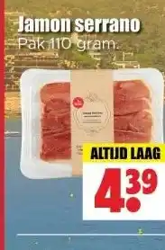 Dirk Jamon serrano aanbieding