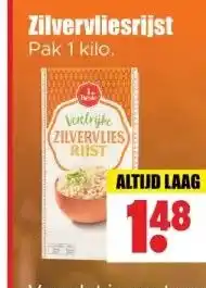 Dirk Zilvervliesrijst aanbieding