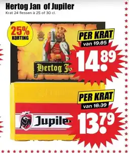 Dirk Hertog Jan of Jupiler aanbieding