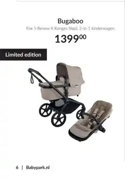 Babypark Bugaboo aanbieding