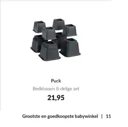 Babypark Puck Bedklossen 8 delige set aanbieding