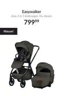 Babypark Easywalker Zoey, 2 in 1 kinderwagen aanbieding
