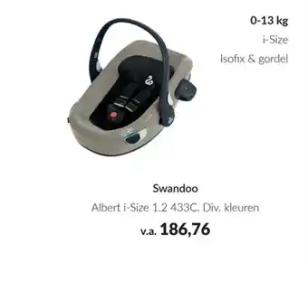 Babypark Swandoo Albert i Size 1.2 433C aanbieding