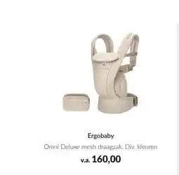 Babypark Ergobaby Omni Deluxe mesh draagzak aanbieding