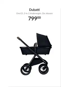 Babypark Dubatti One E5, 2 in 1 kinderwagen aanbieding