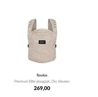 Babypark Rookie Premium Elite draagzak aanbieding