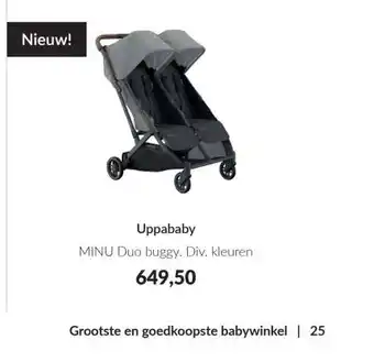 Babypark Uppababy aanbieding