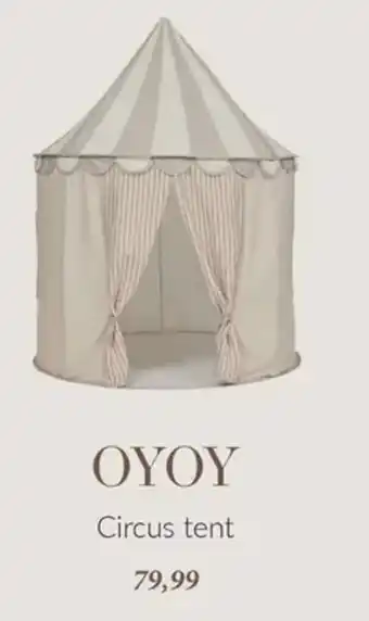 Babypark OYOY Circus tent aanbieding