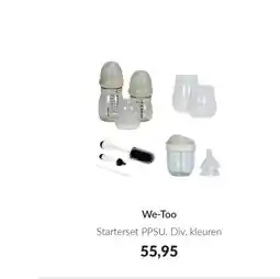 Babypark We Too Starterset PPSU aanbieding